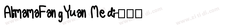 AlimamaFangYuan Medi字体转换